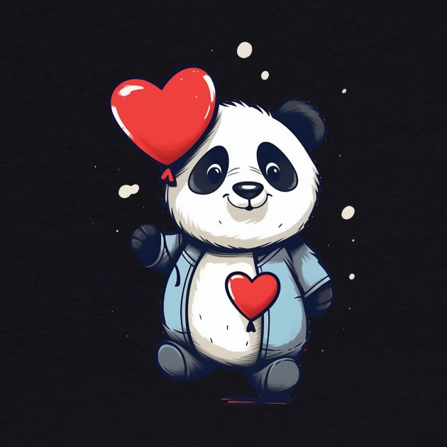 Panda Love by DavidLoblaw